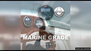 BOSS Audio Systems MGR350B Marine Gauge Stereo System  Digital Media MP3 Review [upl. by Aciraj]