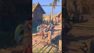 Epic Sword Stab Finish Assassins Creed Valhalla Combat Highlights [upl. by Annadroj]