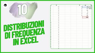 STATISTICA 10  Distribuzioni di frequenza in Excel [upl. by Akihsat603]