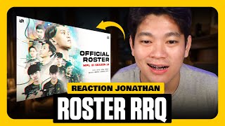 REACTION JONATHAN LIANDI ROSTER RRQ 2024 [upl. by Story]