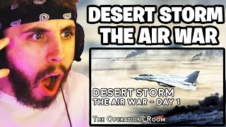 Brit Reacts to Desert Storm  The Air War Day 1  Animated [upl. by Oisangi561]