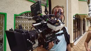 Preparing to film on a RED camera in Kenya [upl. by Kroy178]