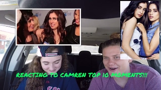 REACTING TO TOP 10 CAMREN MOMENTS [upl. by Navetse]