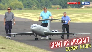 BEST of GIANT Essential RC AIRCRAFT COMPILATION  Huge scale RC Aeroplanes and Jets [upl. by Eniac554]