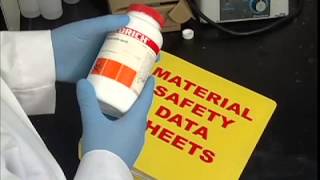 Material Safety Data Sheet MSDS  Laboratory Safety Training [upl. by Lexa]