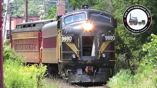 Pennsylvania Railroad 9880 A Journey Along The Stourbridge Line 4K [upl. by Koralie151]