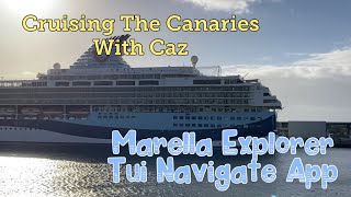 Marella Explorer  Brief Overview of the Tui Navigate App [upl. by Brink]