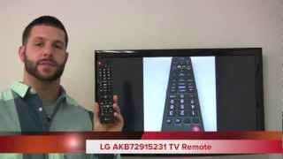 LG AKB72915231 TV Remote Control for LG HDTVs [upl. by Dorehs336]