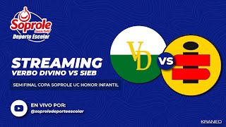 Semifinal Copa Soprole UC Verbo Divino vs San Ignacio el Bosque [upl. by Ardnossac]