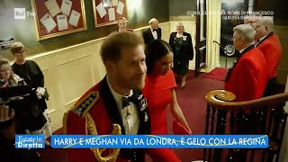 Harry e Meghan via da Londra è gelo con la Regina  Estate in diretta 10062022 [upl. by Lalo903]