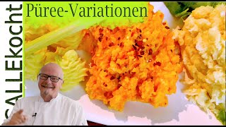 5 freche Püree Variationen Kartoffelpüree mal anders Einfache Rezepte [upl. by Meryl]