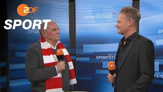 Hoeneß quotStrömungenquot im Team gegen Kovac  das aktuelle sportstudio  ZDF [upl. by Suixela592]