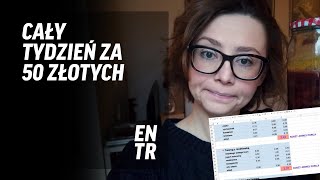 Cały tydzień za 50 złotych Sprawdzamy czy jest to możliwe przy szalejącej inflacji [upl. by Andreana]