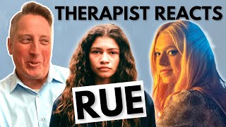 Therapist Reacts RAW to Rue from Euphoria [upl. by Sinclair]