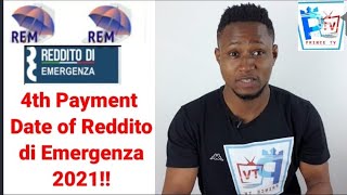 Payment Date of Reddito di Emergenza 2021 [upl. by Dabbs]