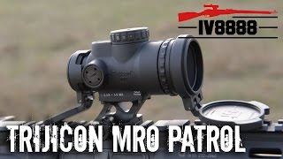 New for 2017 Trijicon MRO Patrol [upl. by Eimmij]