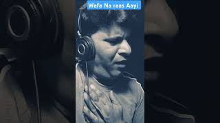 Wafa Na Raas Aayi jubinnautiyal sadsong youtubeshorts [upl. by Relyuhcs94]