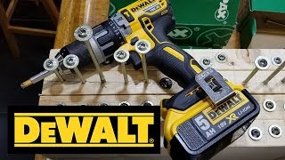 DRILL DRIVE TEST on DeWalt DCD796  Master Alley Tools amp Tech [upl. by Arelc]