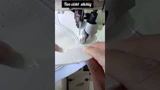 Shoes Stitching MachineShoes Stitching Toolsmachine fashion art [upl. by Enitram644]