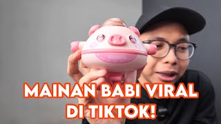 UNBOXING MAINAN BABI VIRAL DI TIKTOK [upl. by Gaspard]