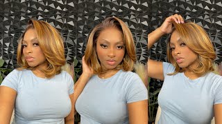 Outre Perfect Hairline Glueless 13x4 Lace Front Wig  MILANI [upl. by Adnolrehs428]