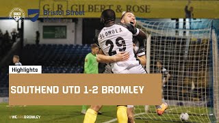 Highlights Southend United 12 Bromley [upl. by Moses953]