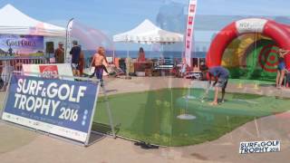 UGOLF Lacanau Océan  Surf and Golf Trophy 2016 Drone Atlantique [upl. by Stoddart]