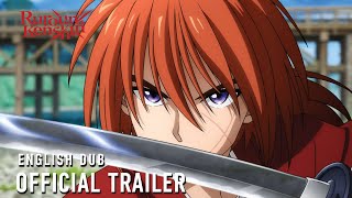 Rurouni Kenshin  ENGLISH DUB OFFICIAL TRAILER [upl. by Delmore]