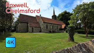 The Must See Village of Roxwell Chelmsford [upl. by Eelarat]