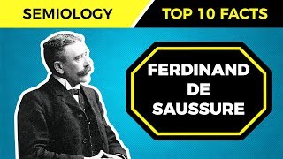 Top 10 Facts About FERDINAND DE SAUSSURE’s Theories [upl. by Schramke]