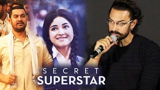 Secret Superstar DELAYED Coz Of Dangal Aamir Khan Reveals [upl. by Nyletak]