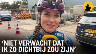 Ilse Pluimers laat zich zien aan het grote publiek in Simac Ladies Tour [upl. by Lobiv490]