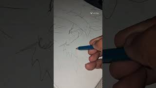 shaurya Anand drawing ✨️ sketch naruto [upl. by Tserrof]