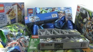 LEGO XMas in May part 1 Hero Factory Chima Coast Guard Galaxy Squad [upl. by Bourn]