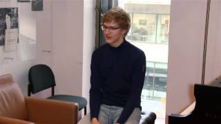 Jan Lisiecki Talks Schumanns Piano Concerto [upl. by Nessaj]