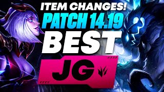 The BEST Junglers For All Ranks On Patch 1419 NEW ITEMS  Season 14 Tier List League of Legends [upl. by Wane]