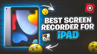 Best Screen Recorder for iPad  Full HD Screen Recorder for iPad Bgmi Pubg [upl. by Zebulon]