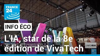 Lintelligence artificielle star de la 8e édition de VivaTech • FRANCE 24 [upl. by Aisel36]