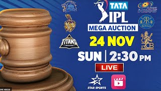 IPL 2025 Mega Auction Date Big News IPL Auction 2025 Date amp Time Venue Confirmed [upl. by Siegfried]