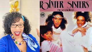 POINTER SISTERS  IM SO EXCITED  REACTION [upl. by Nika262]