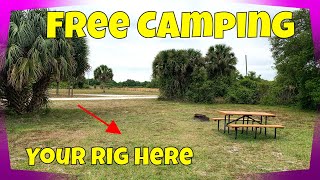 Free Camping in Florida at Hickory Hammock Campground [upl. by Etteniotnna265]