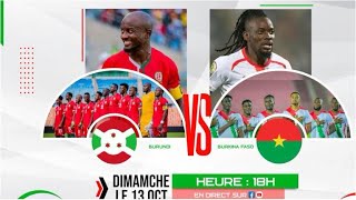 🛑  Burkina Faso Vs Burundi  Africa Cup of Nations Qulifiers 2025 [upl. by Woods]