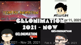 Evolution of Gelonimations Intros 2021  Now [upl. by Aikram]