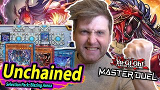 THEYRE HERE Unchained DECK  YuGiOh Master Duel RANKED [upl. by Atiroc]