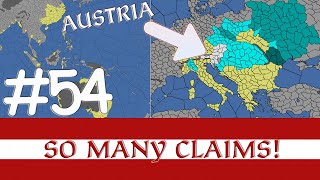 54  Massive Vassal Swarm Austria 130 World Conquest  EU4 [upl. by Stevena]