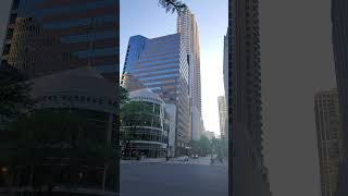 ErieStreet at MichiganAvenue in Streeterville in downtown Chicago USA May 22 2024 Shorts [upl. by Ahsinat]