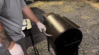 King Chii Pellet Smoker Review [upl. by Lecirg]