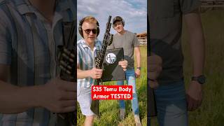 35 Temu Body Armor tested SHOCKING RESULTS [upl. by Mcquoid]