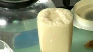 How to Make a Sapodilla Lassi  How to Serve a Sapodilla Lassi [upl. by Rawde]