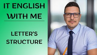 IT English 12 Letters structure [upl. by Ohnuj]